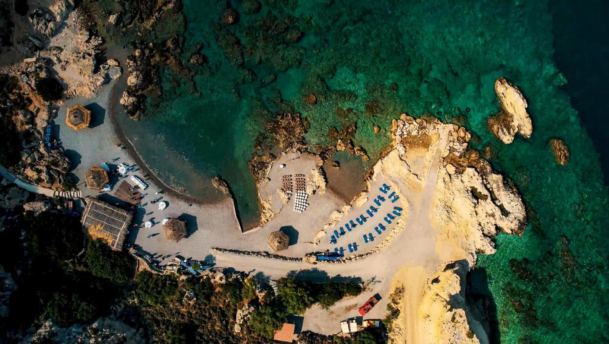 Aegean Sunrise View Villa Archangelos  Luaran gambar